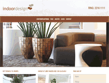 Tablet Screenshot of indoordesign.dk